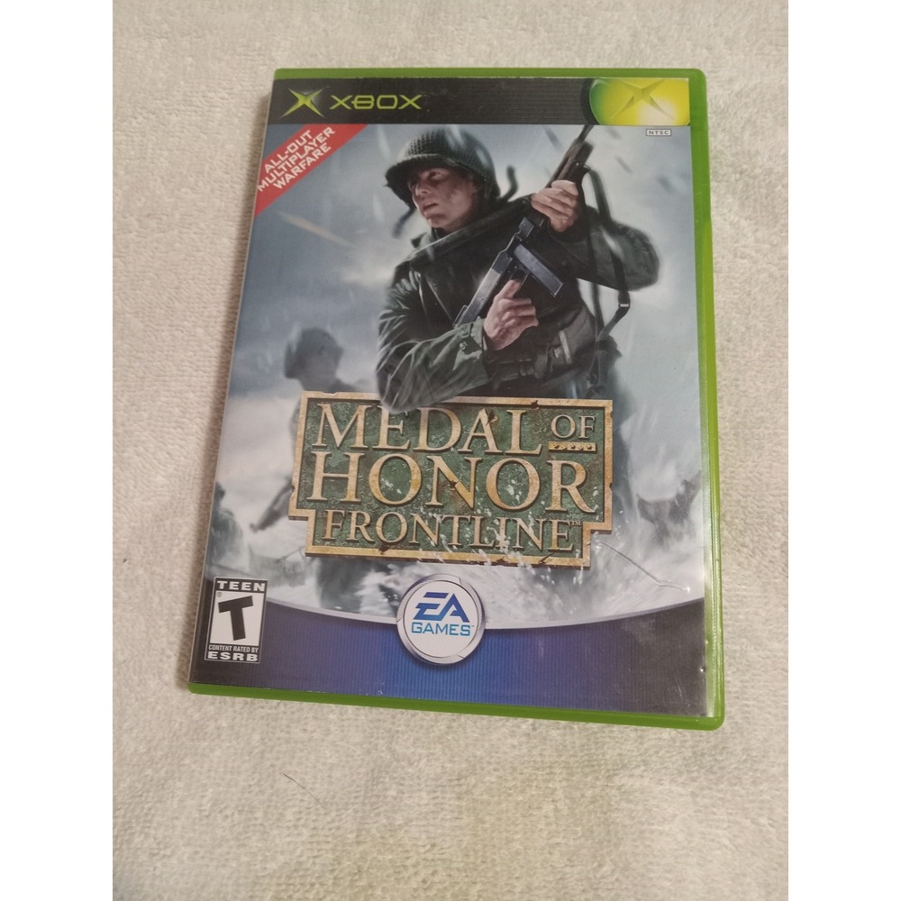 Medal of Honor Frontline Xbox‎ Game Complete All Out Multiplayer Warfare